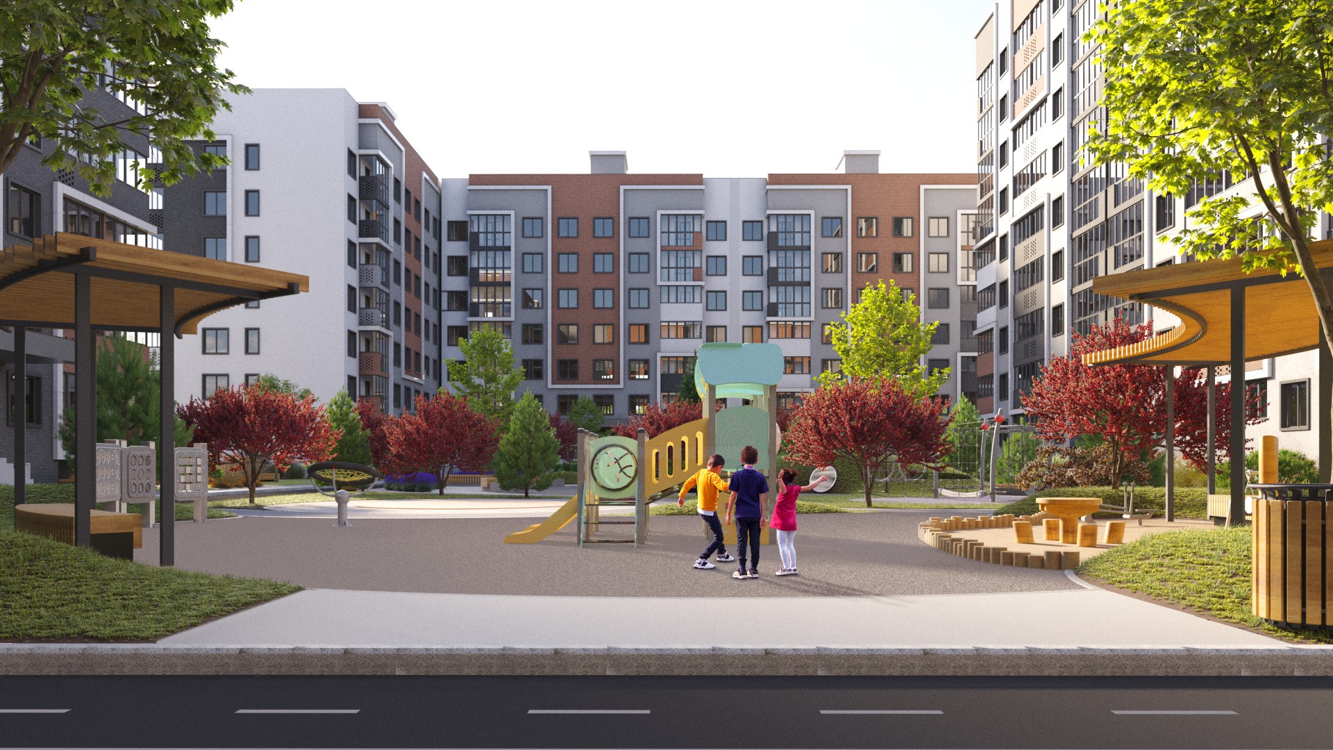 Небольшая этажность