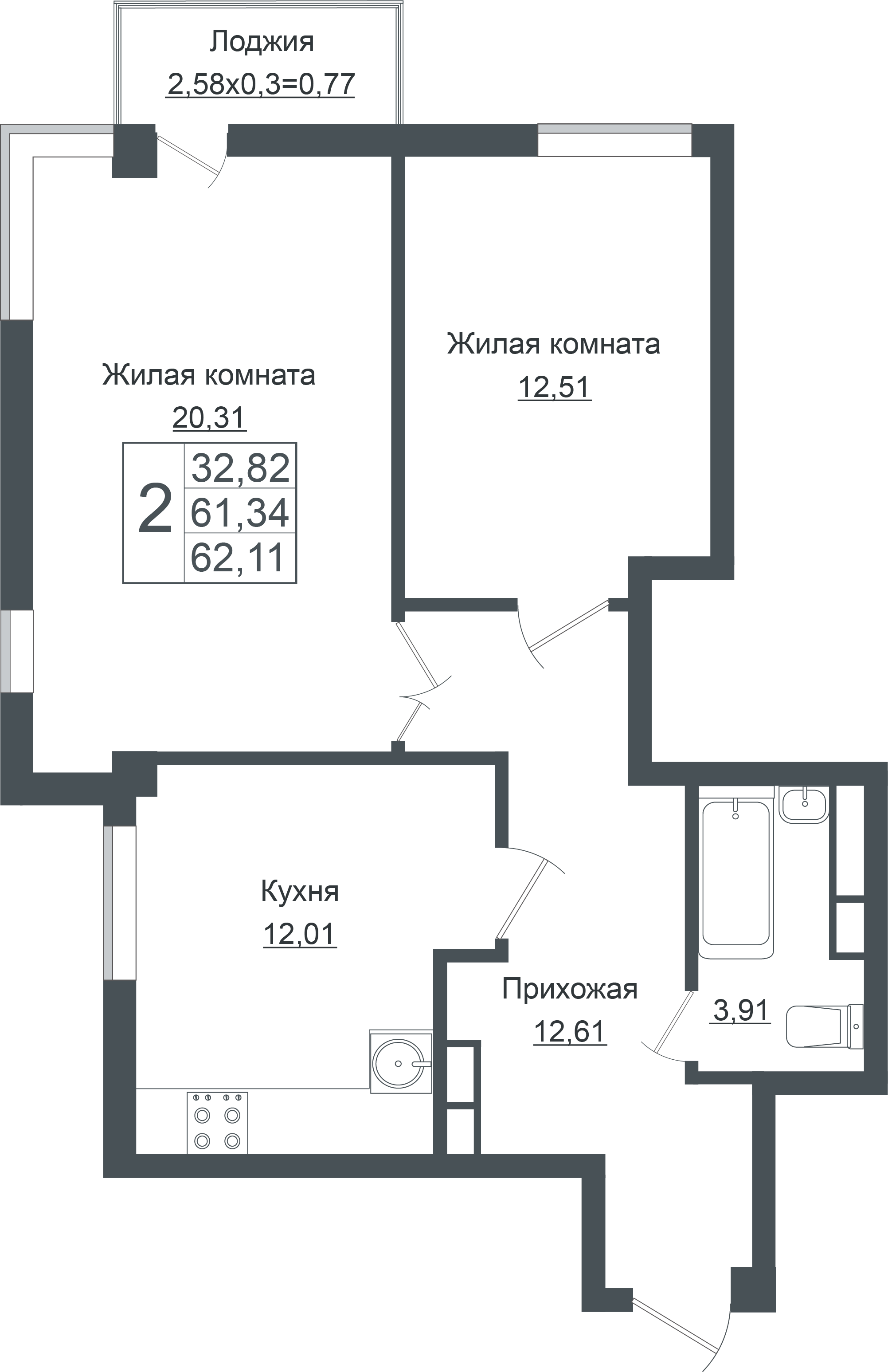 Похожие планировки 3